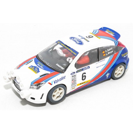 MAQUETA COCHE METAL CARLOS SAINZ - FORD WRC - RALLY CHIPRE