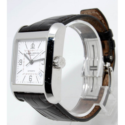 RELOJ AUTOMATICO BAUME MERCIER 65561 HAMPTON DUAL TIME