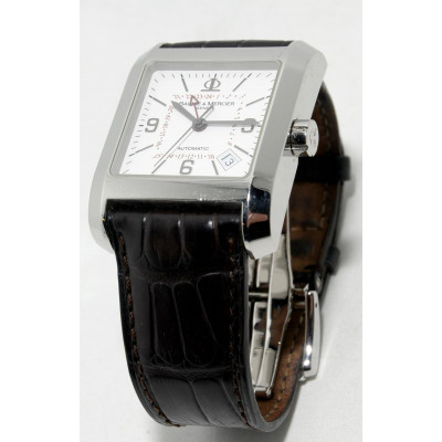 RELOJ AUTOMATICO BAUME MERCIER 65561 HAMPTON DUAL TIME