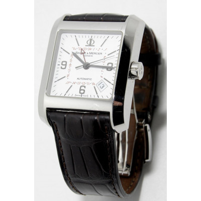 RELOJ AUTOMATICO BAUME MERCIER 65561 HAMPTON DUAL TIME