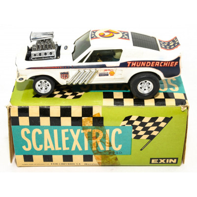 SCALEXTRIC FORD MUSTANG DRAGSTER EXIN