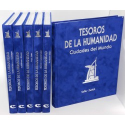 TESOROS DE LA HUMANIDAD: CIUDADES DEL MUNDO 5 TOMOS