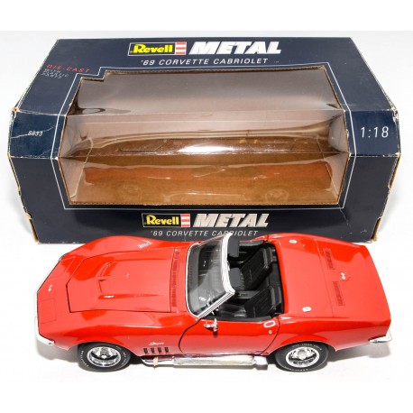 COCHE A ESCALA REVELL CORVETTE CABRIOLET 1:18