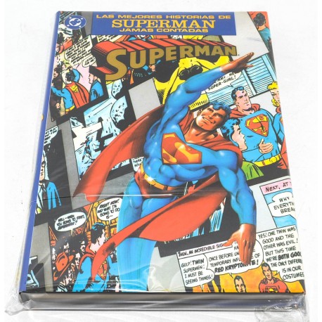 LIBRO COMIC SUPERMAN - JAMAS CONTADAS