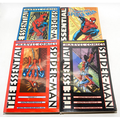 LIBROS COMIC SPIDERMAN - THE ESSENTIAL - 4 TOMOS EN INGLES