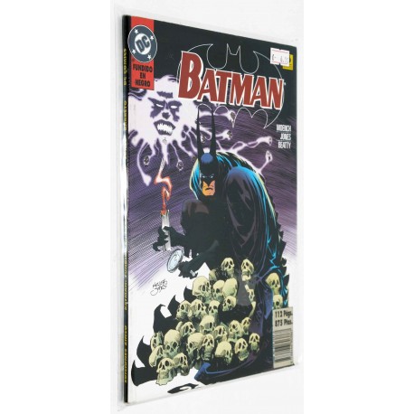 COMIC BATMAN FUNDIDO EN NEGRO