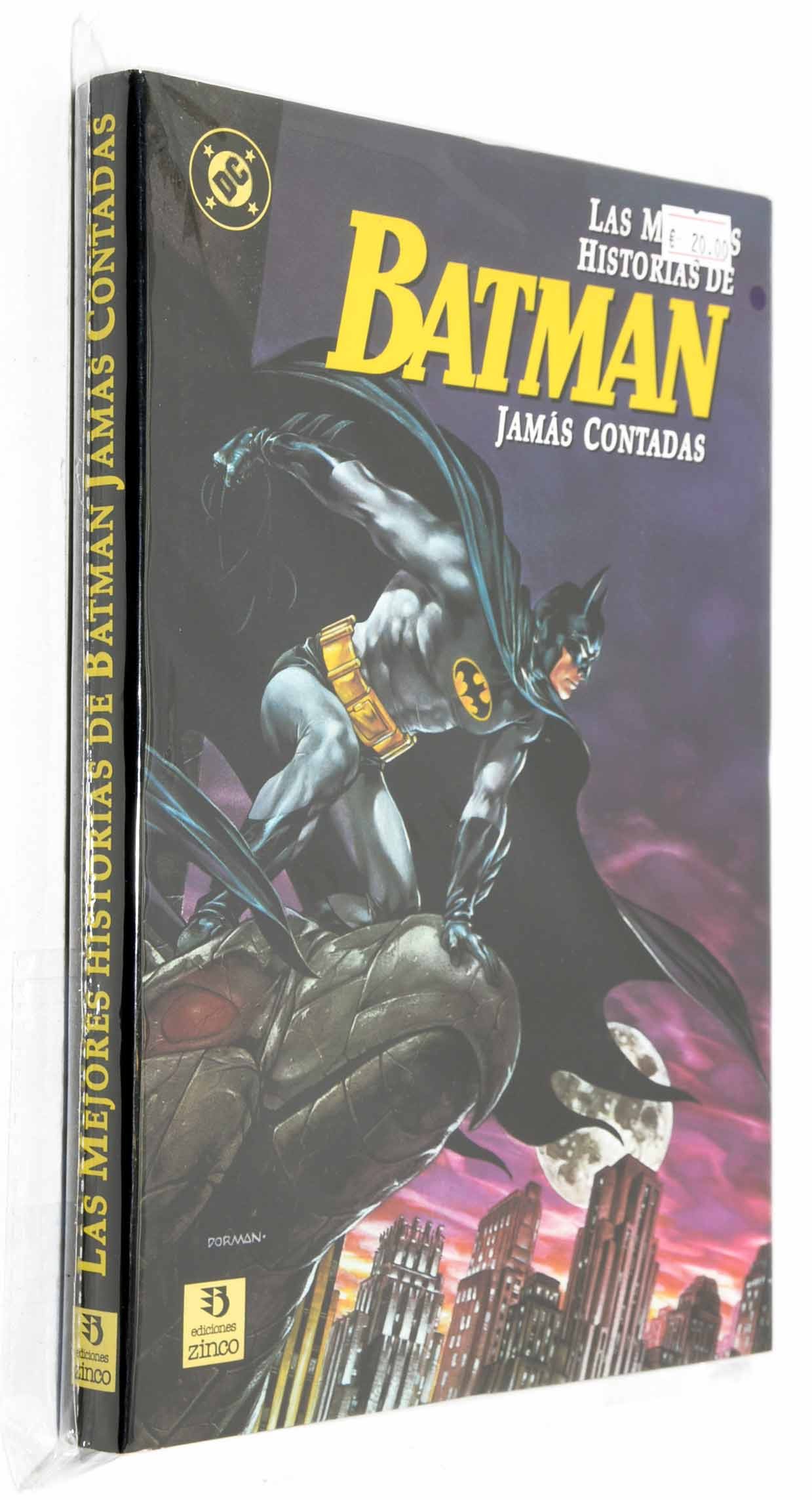 COMIC BATMAN LAS MEJORES HISTORIAS JAMAS CONTADAS | BILBOTRUKE TIENDA