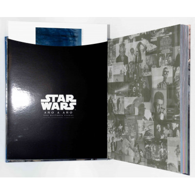 LIBRO ILUSTRADO STAR WARS AÑO A AÑO