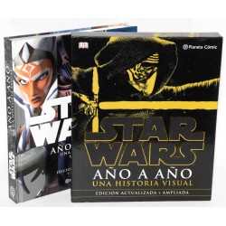 LIBRO ILUSTRADO STAR WARS AÑO A AÑO