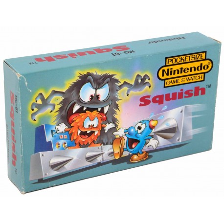 CONSOLA NINTENDO GAME WATCH SQUISH MG-61
