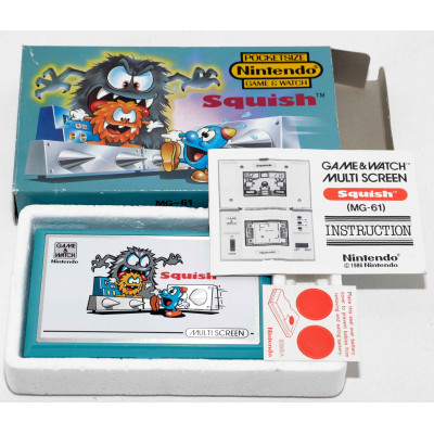 CONSOLA NINTENDO GAME WATCH SQUISH MG-61