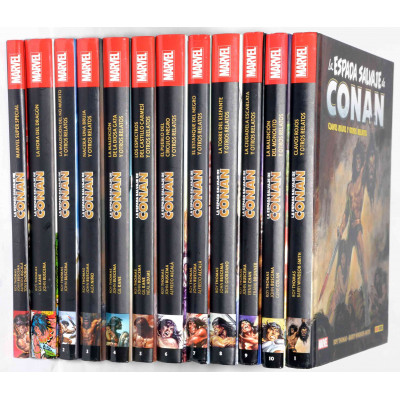 LA ESPADA SALVAJE DE CONAN - 12 TOMOS