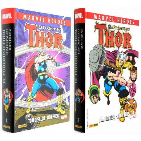 COMIC MARVEL EL PODEROSO THOR 2 TOMOS