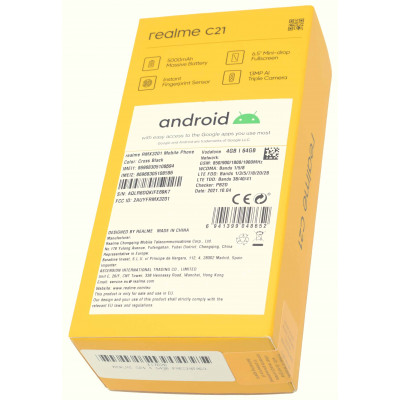 REALME C21 64GB NEGRO PRECINTADO