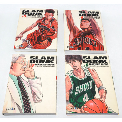 MANGA SLAM DUNK - 8 TOMOS