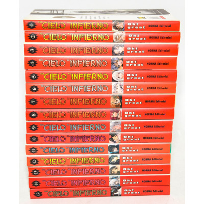 MANGA DEL CIELO AL INFIERNO - 15 TOMOS