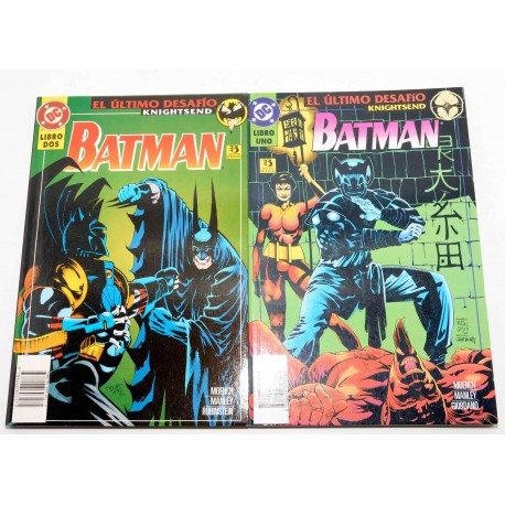 COMIC BATMAN EL ULTIMO DESAFIO