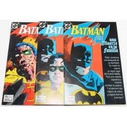 COMIC BATMAN UNA MUERTE EN LA FAMILIA
