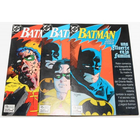 COMIC BATMAN UNA MUERTE EN LA FAMILIA