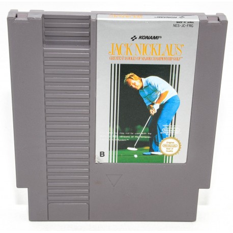VIDEOJUEGO NINTENDO NES JACK NICKLAUS