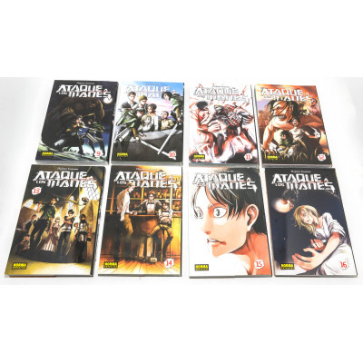 MANGA COLECCION ATAQUE A LOS TITANES ATTACK ON TITAN