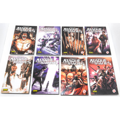 MANGA COLECCION ATAQUE A LOS TITANES ATTACK ON TITAN