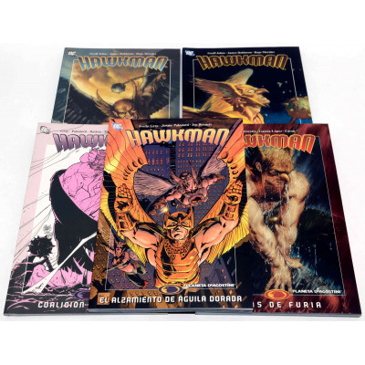 COMICS HAWKMAN 5 TOMOS