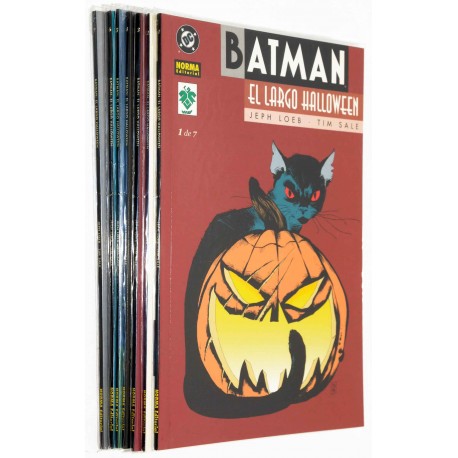 COLECCION COMICS BATMAN LARGO HALLOWEEN