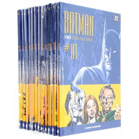 COLECCION COMICS BATMAN LA SAGA DE RAS AL GHUL 12 TOMOS
