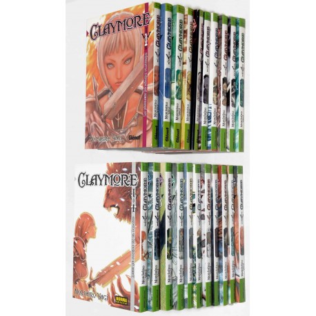 MANGA CLAYMORE 1-21