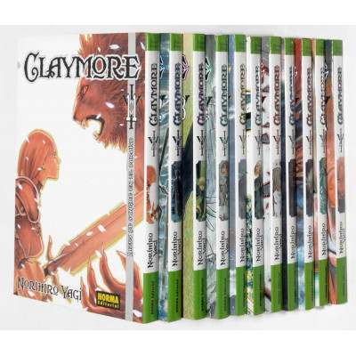 MANGA CLAYMORE 1-21