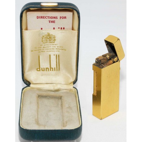 MECHERO DUNHILL DORADO PARA PIEZAS