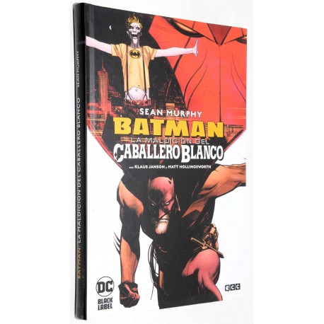 COMIC BATMAN MALDICION CABALLERO BLANCO
