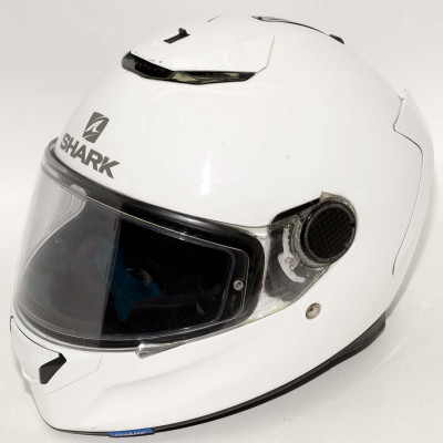 CASCO MOTO SHARK SPARTAN BLANK