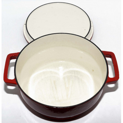 OLLA DE HIERRO FUNDIDO PYREX (24 cm, 3.6 litros)