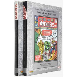 COMICS MARVEL MASTERWORKS LOS VENGADORES 2 TOMOS