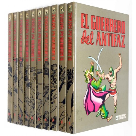 COLECCION EL GUERRERO DEL ANTIFAZ 10 TOMOS