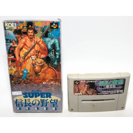 VIDEOJUEGO SUPER NOBUNAGA - SHVC-IZ - SUPER FAMICOM