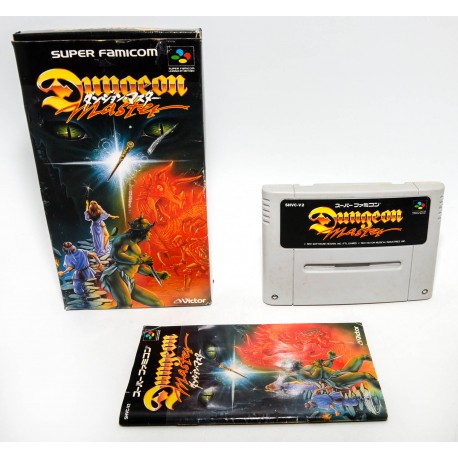 VIDEOJUEGO - DUNGEON MASTER - SUPER FAMICOM