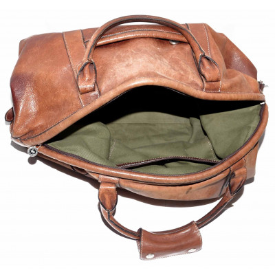 BOLSO CUERO LOS ROBLES POLO TIME