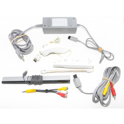 CONSOLA NINTENDO WII BLANCA CON MANDO