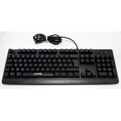 TECLADO GAME KX400 MECÁNICO RED SWITCH RGB