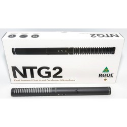 MICROFONO RODE NTG-2 CON EXTRAS