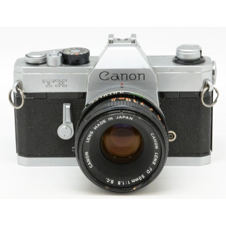 Camara Analógica Canon TX 50mm 1.8