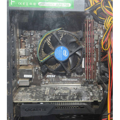 PC SOBREMESA GAMING MSI  / I7 8700 3.2 GHz / 500GB SSD / 1TB HDD / 16GB RAM / GTX 1050