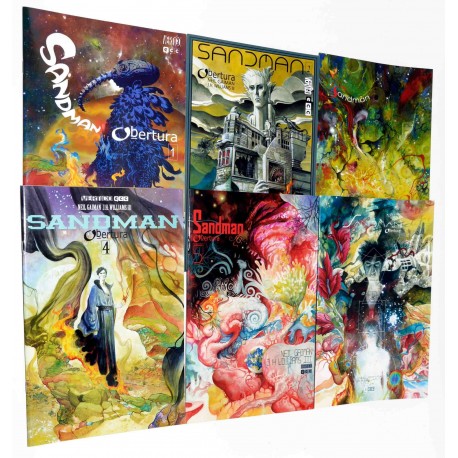 COLECCION COMPLETA COMIC SANDMAN OBERTURA