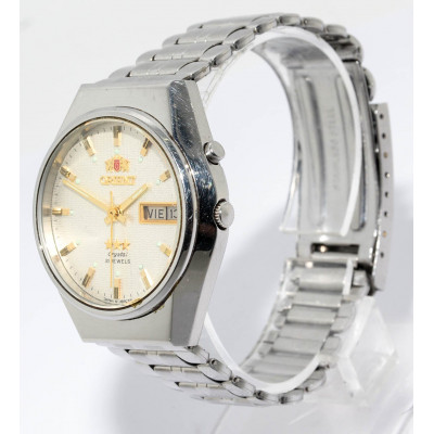 RELOJ AUTOMATICO ORIENT CRYSTAL 21J