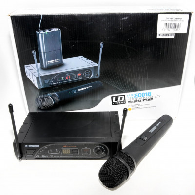 CONJUNTO RECIBIDOR Y MICRÓFONO INALÁMBRICO LD SYSTEMS WSECO16