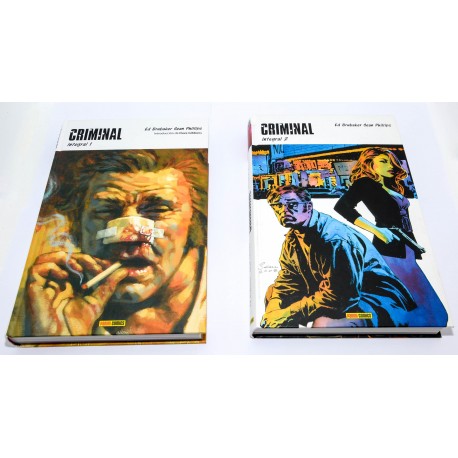 LIBROS COMIC CRIMINAL 1 Y 2 ED BRUBAKER