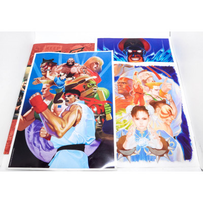 LOTE FIGURAS Y DOSIER STREET FIGHTER